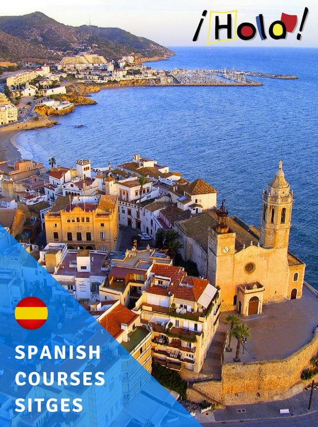 spanish language courses in spain near the beach Hola Spanish school in Sitges